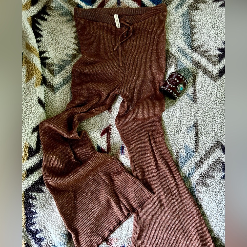 RARE: Spell&theGypsy sparkly knit belles- Like-New🤎 ✨